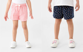 Print-Jersey-Shorts on sale