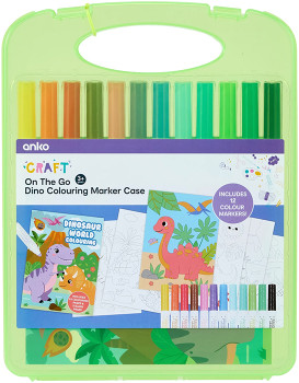 On-The-Go-Dino-Colouring-Marker-Case on sale