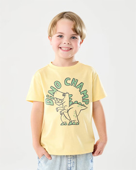 Chest-Print-T-Shirt on sale