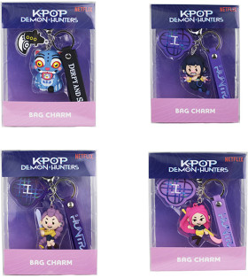 KPop-Demon-Hunters-Bag-Charms-Assorted on sale