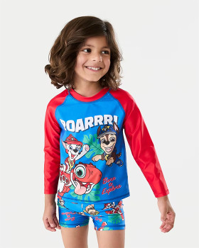 PAW-Patrol-License-Long-Sleeve-Swim-Set on sale