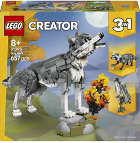 LEGO-Creator-Forest-Animals-Grey-Wolf-31393 on sale
