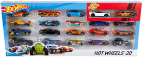 20-Pack-Hot-Wheels-Essentials-Basic-Cars-Set on sale