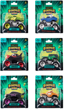 Universal-Monster-Rampage-Rides-164-Die-Cast-Monster-Truck-Assorted on sale