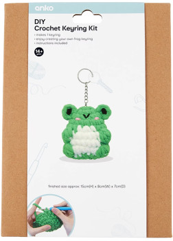DIY-Crochet-Keyring-Kit-Frog on sale