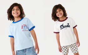 Chest-Print-T-Shirt on sale