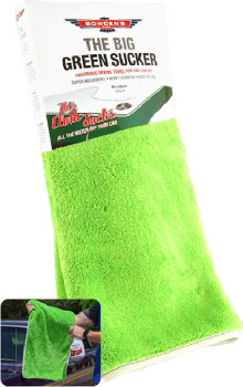 Bowdens-Own-Big-Green-Sucker-Drying-Towel on sale