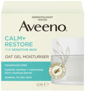 Aveeno-CalmRestore-Oat-Gel-Moisturiser-50mL on sale