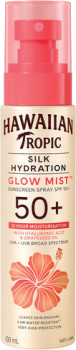 Hawaiian+Tropic+Silk+Hydration+Glow+Mist%26trade%3B+Sunscreen+Spray+SPF+50%2B+100mL