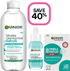 Save-40-on-Selected-Garnier-Products on sale
