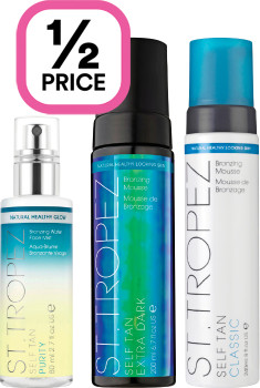 12-Price-on-St-Tropez-Tanning-Range on sale
