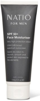 Natio-For-Men-SPF50-Face-Moisturiser-100g on sale
