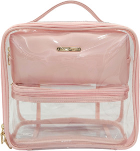 NEW-MP-Cosmetics-Pink-Clear-3-Piece-Set on sale