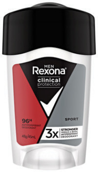 Rexona-Men-Clinical-Protection-Antiperspirant-Deodorant-Sport-45mL on sale