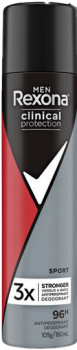 Rexona-Men-Clinical-Protection-Antiperspirant-Deodorant-Sport-180mL on sale