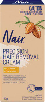 Nair-Sensitive-Precision-Facial-Hair-Removal-Cream-20g on sale