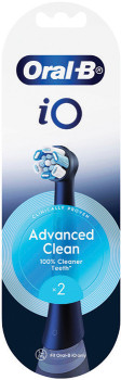 Oral-B-iO-Advanced-Clean-Black-Electric-Toothbrush-Replacement-Heads-2-Pack on sale