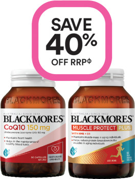 Save-40-off-RRP-on-Selected-Blackmores-Products on sale
