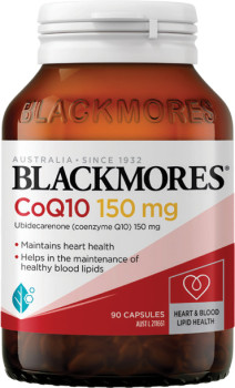 Blackmores-CoQ10-150mg-90-Capsules on sale