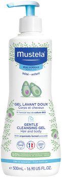 Mustela+Gentle+Cleansing+Gel+for+Normal+Skin+500mL