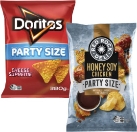 Red-Rock-Deli-Smiths-Crinkle-Cut-Chips-or-Doritos-Corn-Chips-290g-380g on sale