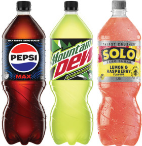 Pepsi-Solo-or-Mountain-Dew-Soft-Drink-125-Litre on sale