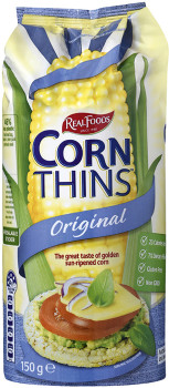 Real-Foods-Corn-Thins-or-Rice-Thins-125150g-Selected-Varieties on sale