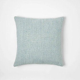 Flinders-Linen-Blend-Cushion-Smoke-Blue on sale