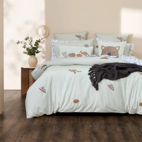 Wanneroo-Tufted-Native-Animal-Quilt-Cover on sale