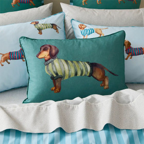 Ralphy-Dog-Dachshund-Cushion on sale