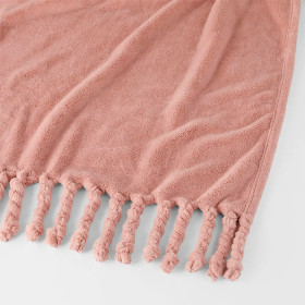 Pia-Plush-Tassled-Throw-Blush on sale