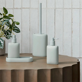 Luka-Polyresin-Bathroom-Accessories-Grey on sale