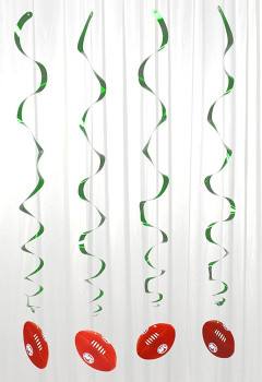 AFL-Football-Hanging-Swirls-90cm-Pk-12 on sale