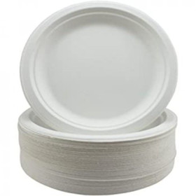 Sugar-Cane-Plate-Snack-18cm-Pk-50 on sale
