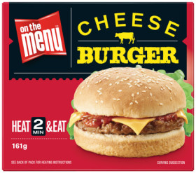 On-The-Menu-Burger-161-165g-Selected-Varieties on sale