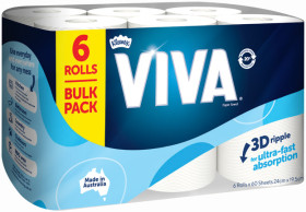 Viva-MultiPurpose-Cleaning-Towel-6-Pack on sale