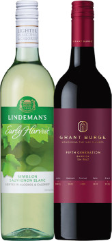 Lindemans-Early-Havest-Range-or-Grant-Burge-Fifth-Generation-Range-750mL on sale
