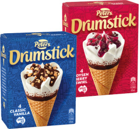 Peters-Drumstick-4-Pack-or-Minis-6-Pack-Selected-Varieties on sale