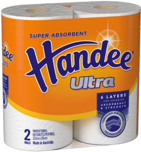 Handee-Ultra-Paper-Towel-2-Pack on sale