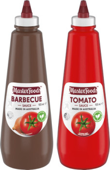 MasterFoods-Tomato-or-Barbecue-Squeezy-Sauce-920mL on sale