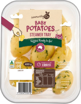 Community-Co-Baby-Potatoes-with-Herb-Butter-400g on sale