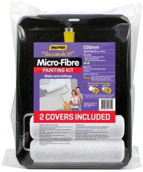 UNi-PRO-230mm-Twin-Heavy-Duty-Micro-fibre-Roller-Kit-10mm-Nap on sale