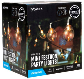 Lytworx-Warm-White-Mini-Festoon-Party-Lights-Pack-of-20 on sale