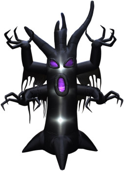 Click-Scary-Tree-365m-Light-Up-Inflatable-in-Black on sale