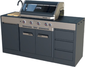 Matador-Spark-4-Burner-Gas-Barbecue-Kitchen on sale