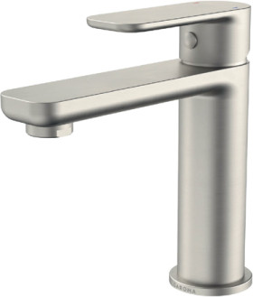 Caroma-Luna-WELS-T35941-6-star-45Lmin-Lead-Free-Basin-Mixer-in-Brushed-Nickel on sale
