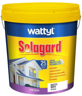Wattyl-15L-Solagard-Pre-Tinted-Low-Sheen-Exterior-Paint-in-Wattyl-White on sale