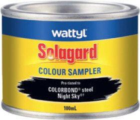 Wattyl-100ml-Night-Sky-Low-Sheen-Pre-tinted-Solagard-Colour-Sampler on sale