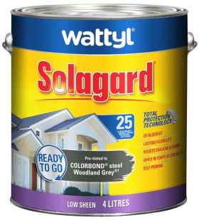 Wattyl-4L-Woodland-Grey-Low-Sheen-Pre-tinted-Solagard-Exterior-Paint on sale