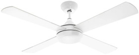 Arlec-130cm-4-Blade-Smart-DC-Ceiling-Fan-in-White-with-LED-Light-and-Remote on sale